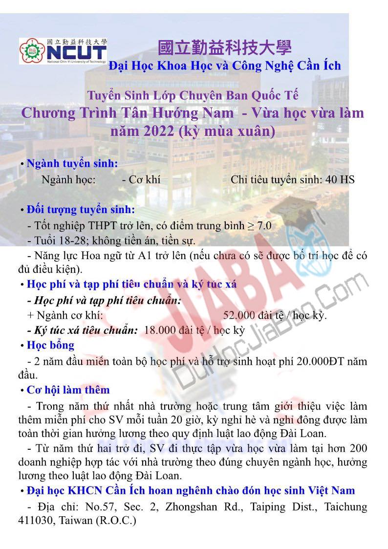 Tổng hợp Top 11 Học Bổng các trường đại học Đài Loan 2022 8